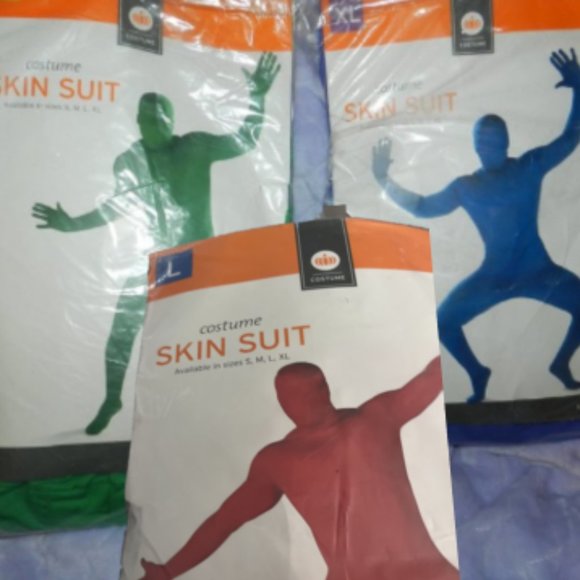 Men's 2nd Skin Suit Morph suits  Solid colors  NEW/NWT - Picture 1 of 13